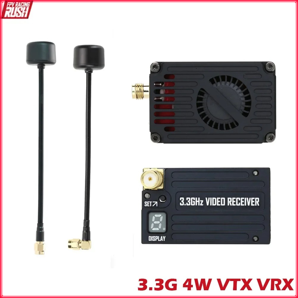 Fpv Drone Charger - NOUVEAU RUSHFPV OverShoot 3.3G 4W VTX