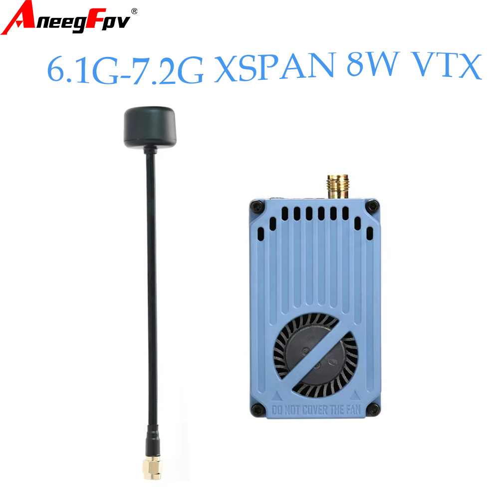 Fpv Drone Transmitter - Module émetteur vidéo RUSHFPV 6.1-7.2G 8W