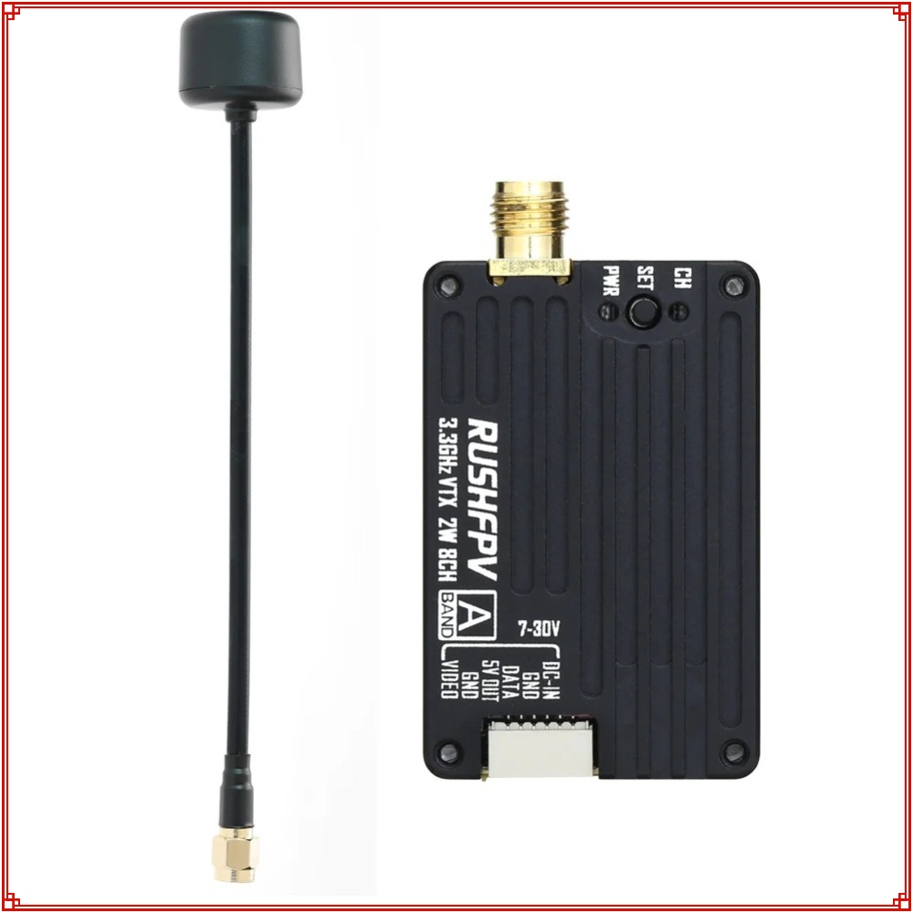 Fpv Drone Transmitter - Nouveau 2026 RUSHFPV 3.3G 2W VTX