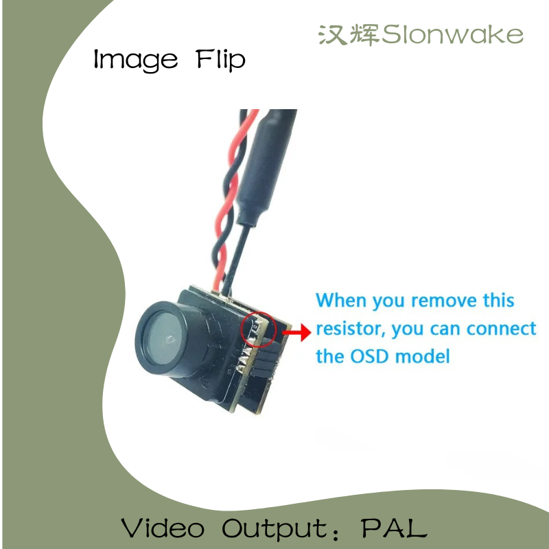 Fpv Drone Vtx - Slonwake 5.8G 48CH 25mW FPV VTX