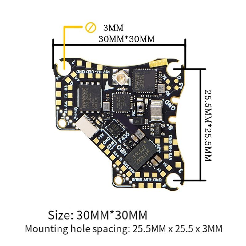 Contrôleur de vol FBIL-F435 NE - Fpv Drone Flight Controller avis et prix