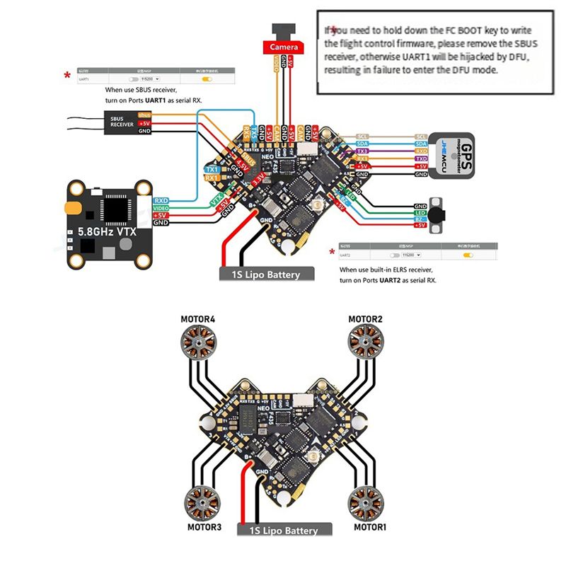 Contrôleur de vol FBIL-F435 NE - Fpv Drone Flight Controller avis et prix