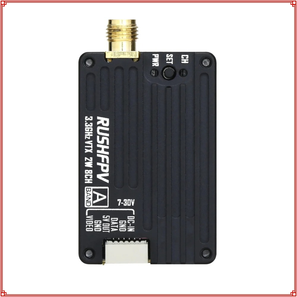 Nouveau 2026 RUSHFPV 3.3G 2W V - Fpv Drone Transmitter avis et prix