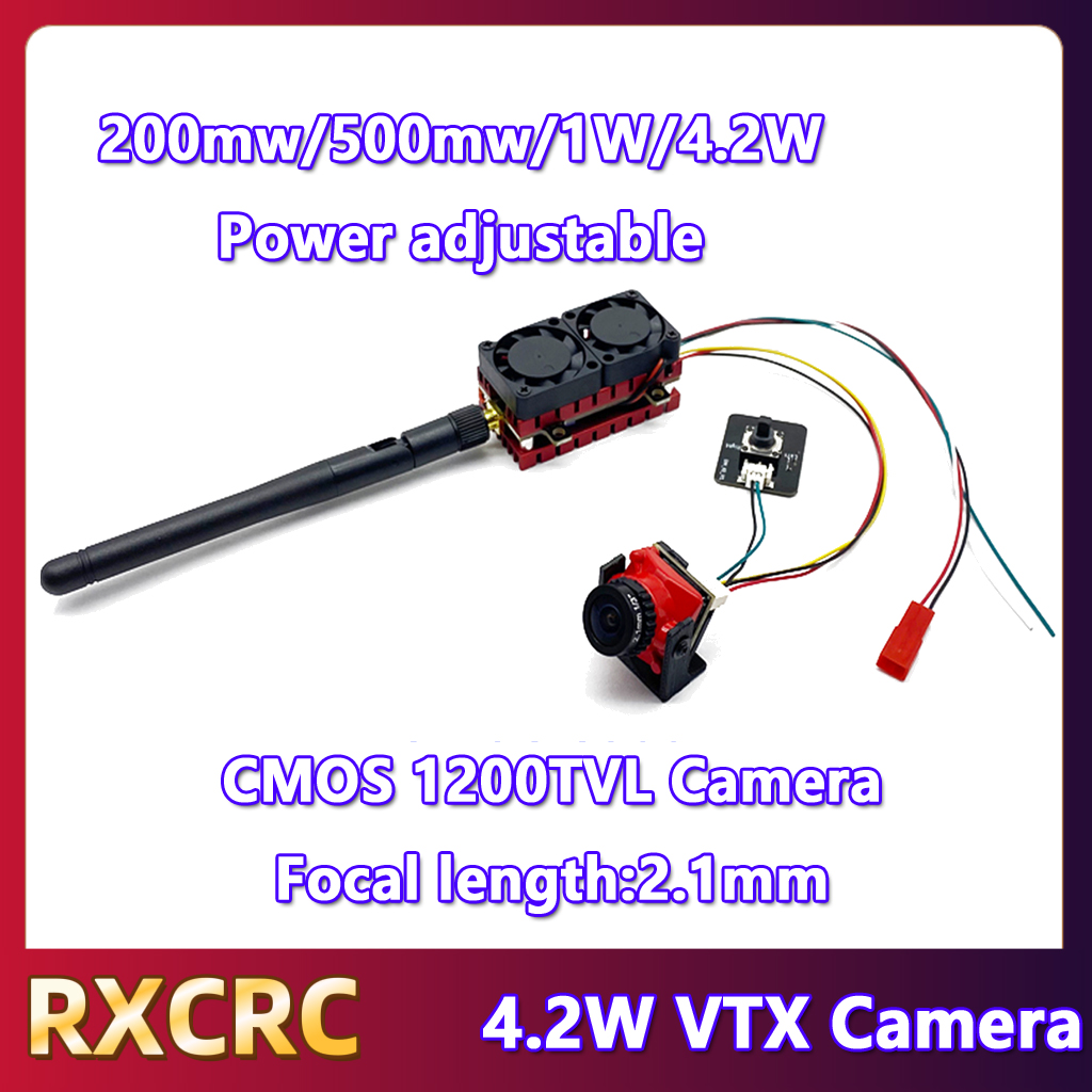 RXCRC 5.8G 48CH 4.2W transmett - Fpv Drone Camera avis et prix