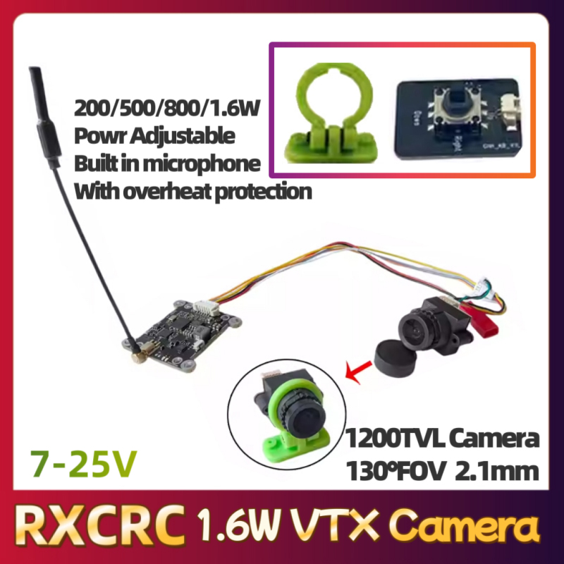 RXCRC 5.8G Module 48CH 1.6W VT - Fpv Drone Camera avis et prix