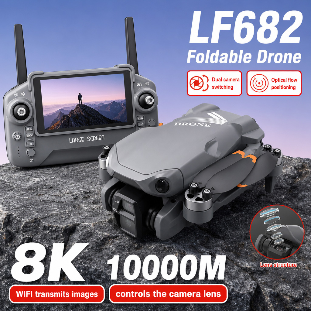 Drone photo aérien LF682 8K HD - Fpv Drone Camera avis et prix