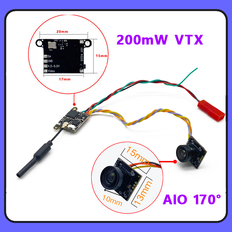 SLONWAKE 5.8G 1200TVL FPV camé - Fpv Drone Camera avis et prix