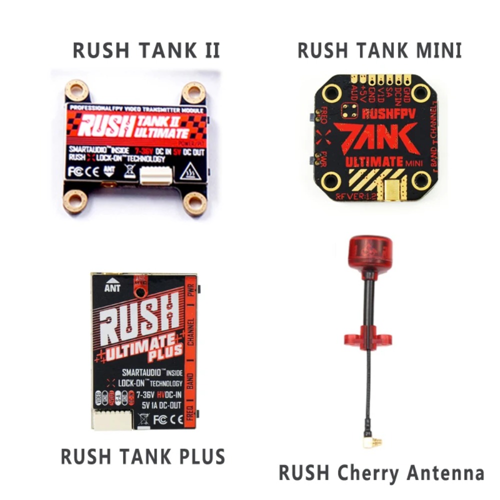 Émetteur vidéo RUSH TANK Ultim - Fpv Drone Transmitter avis et prix