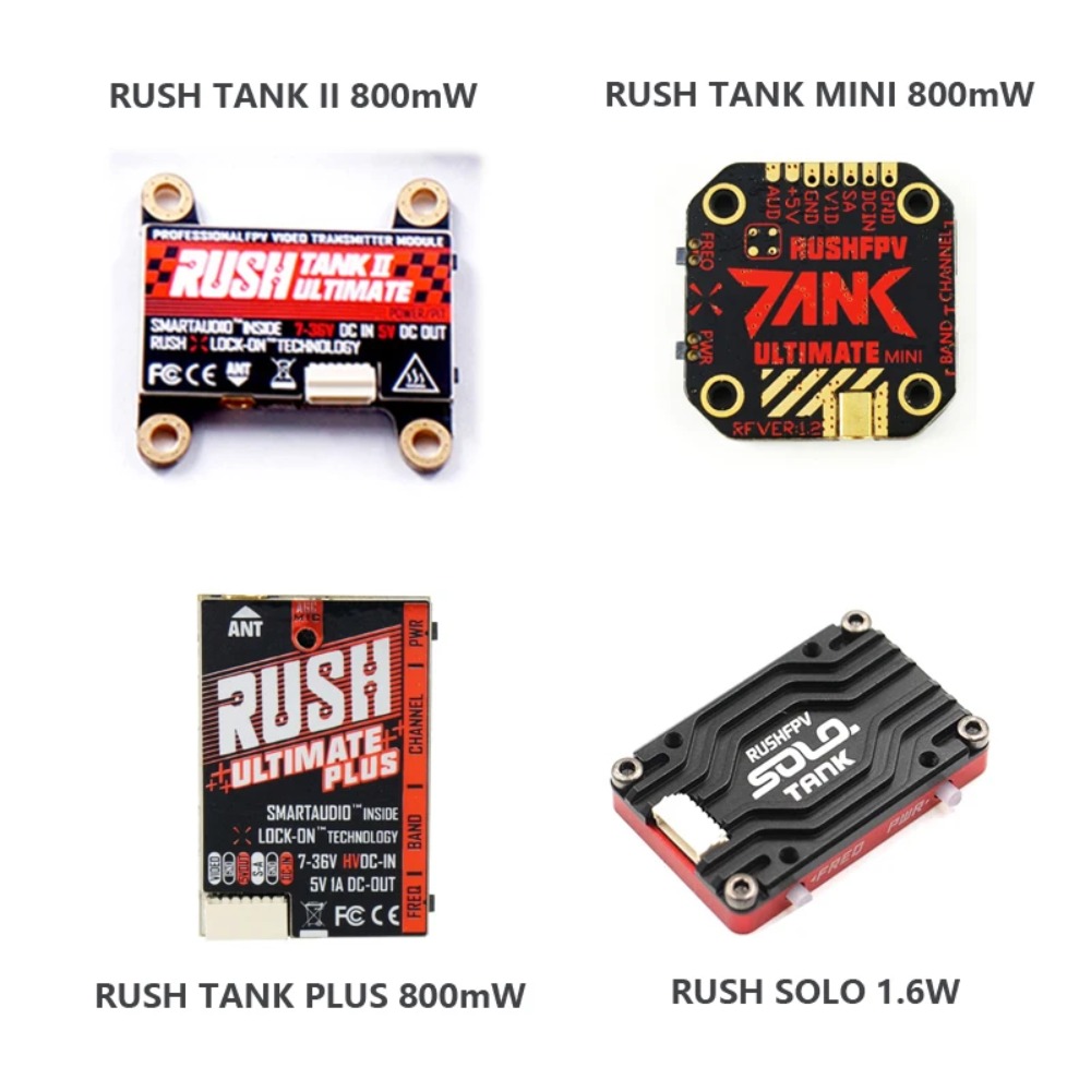 Émetteur vidéo RUSH TANK Ultim - Fpv Drone Transmitter avis et prix
