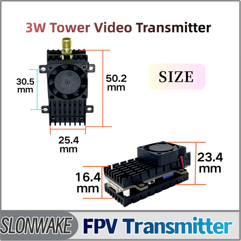 SLONWAKE 5.8G 3000mW Simulatio - Fpv Drone Transmitter avis et prix