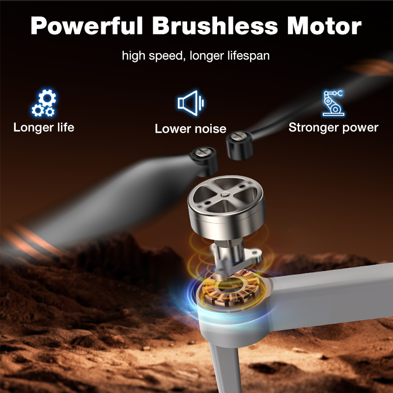 NOUVEAU Drone L017 Pro Brushle - Fpv Drone Charger avis et prix
