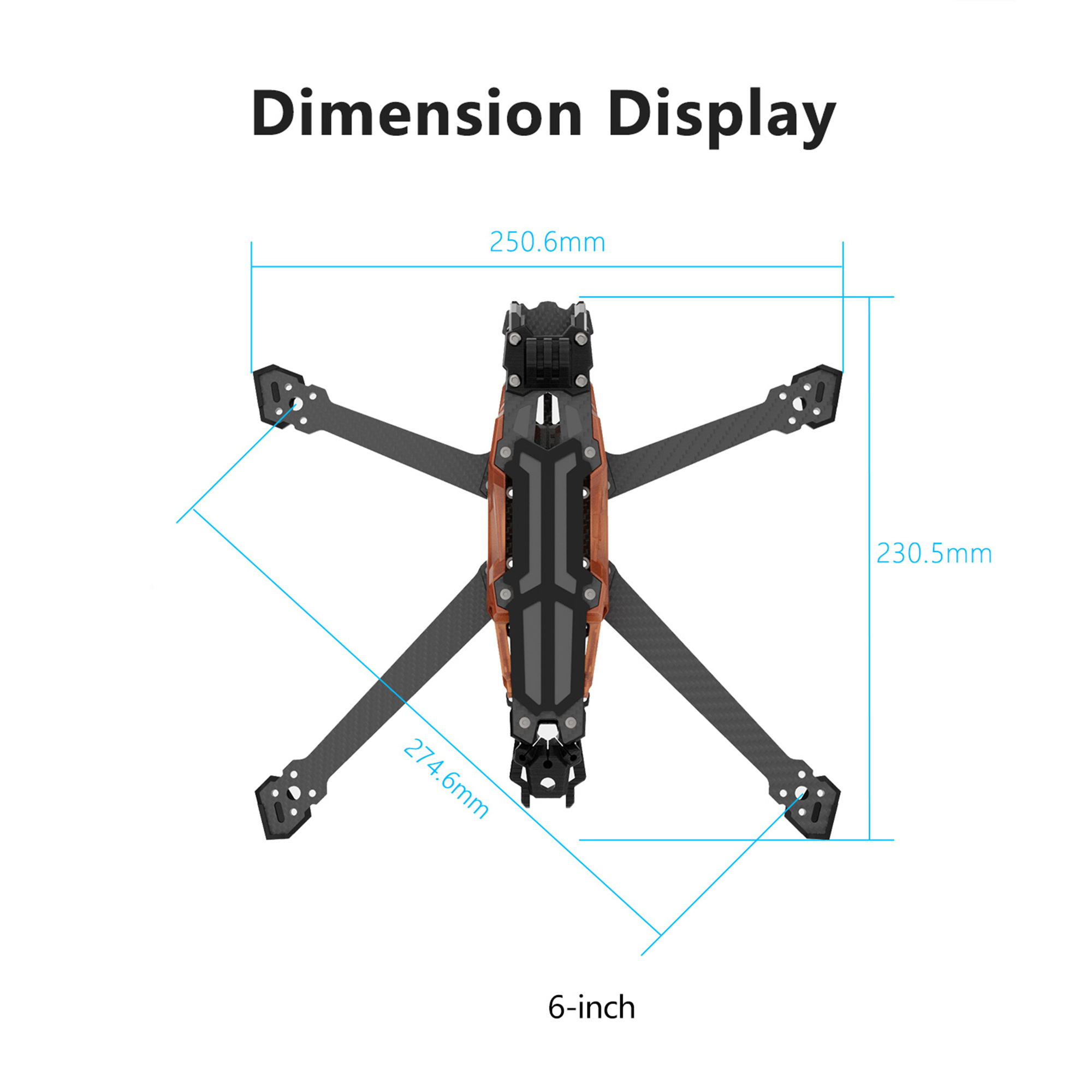 GEPRC GEP-Vapor-D5 D6 O4 Pro C - Fpv Drone Quadcopter avis et prix
