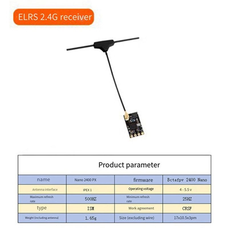 Récepteur ELRS 2.4Ghz CYGJ-10P - Fpv Drone Charger avis et prix