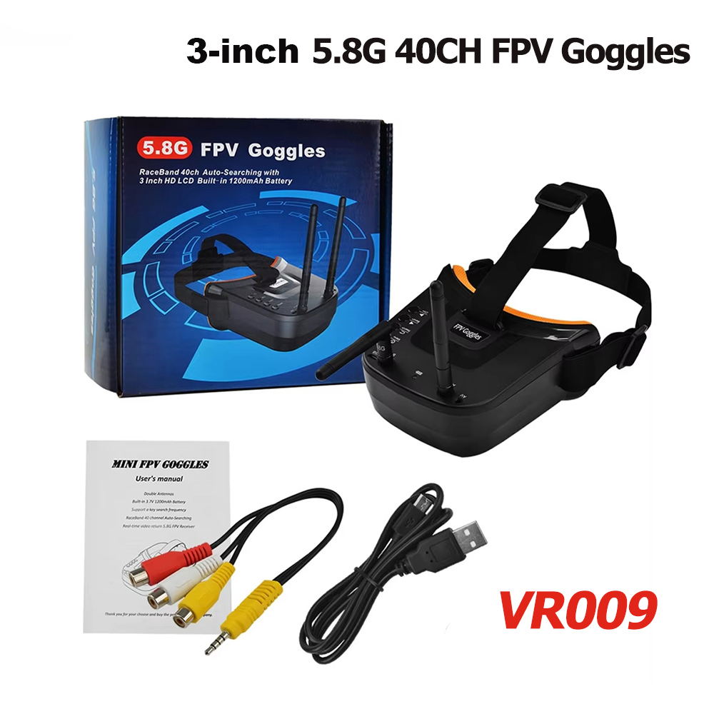 VR009 lunettes vidéo FPV 3 pou - Fpv Drone Goggles avis et prix